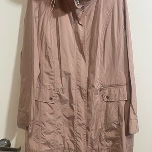 Cole Haan Pink Trench Coat